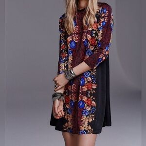 Free People Romantic Fiesta Floral DRESS SIZE S